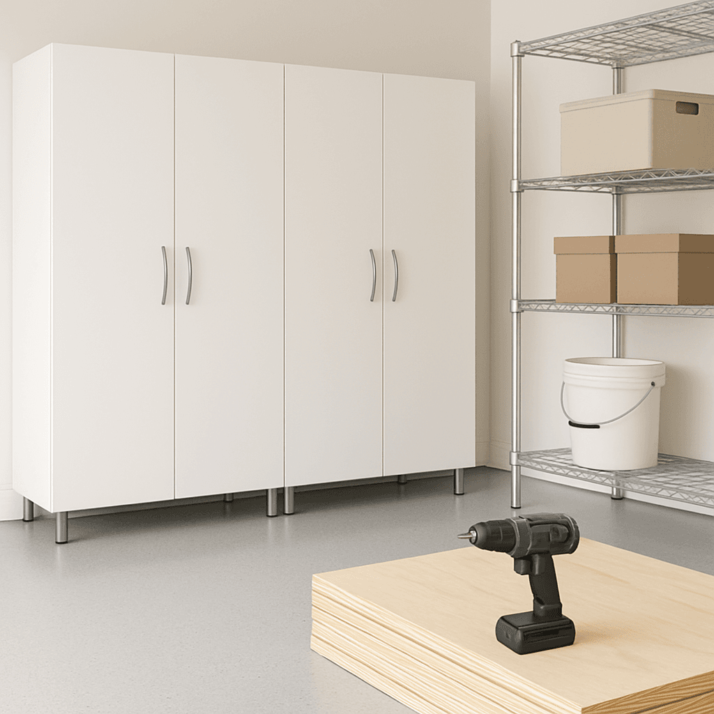 Garage Renovation (Flooring & Storage)